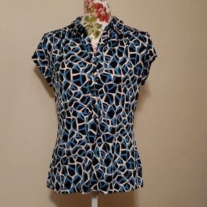 Collared button front